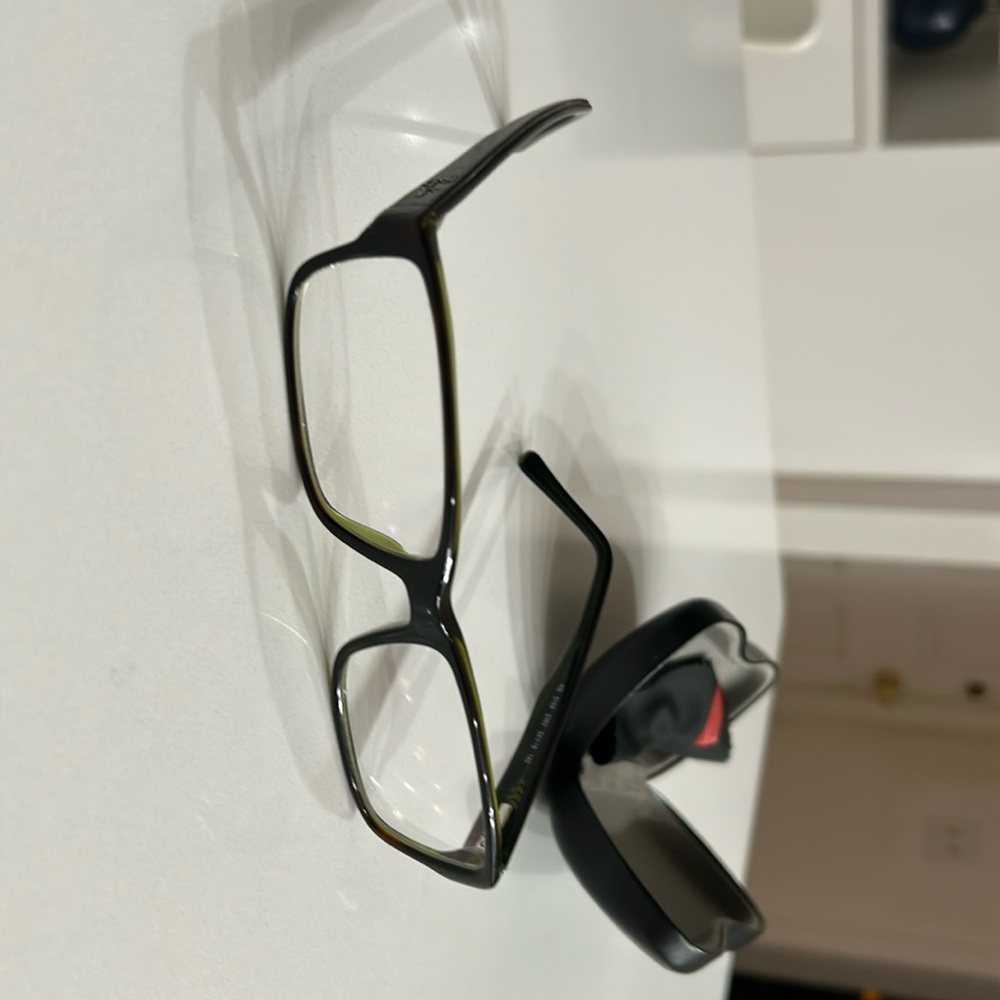 Ray-Ban prescription glasses mint condition green and brown